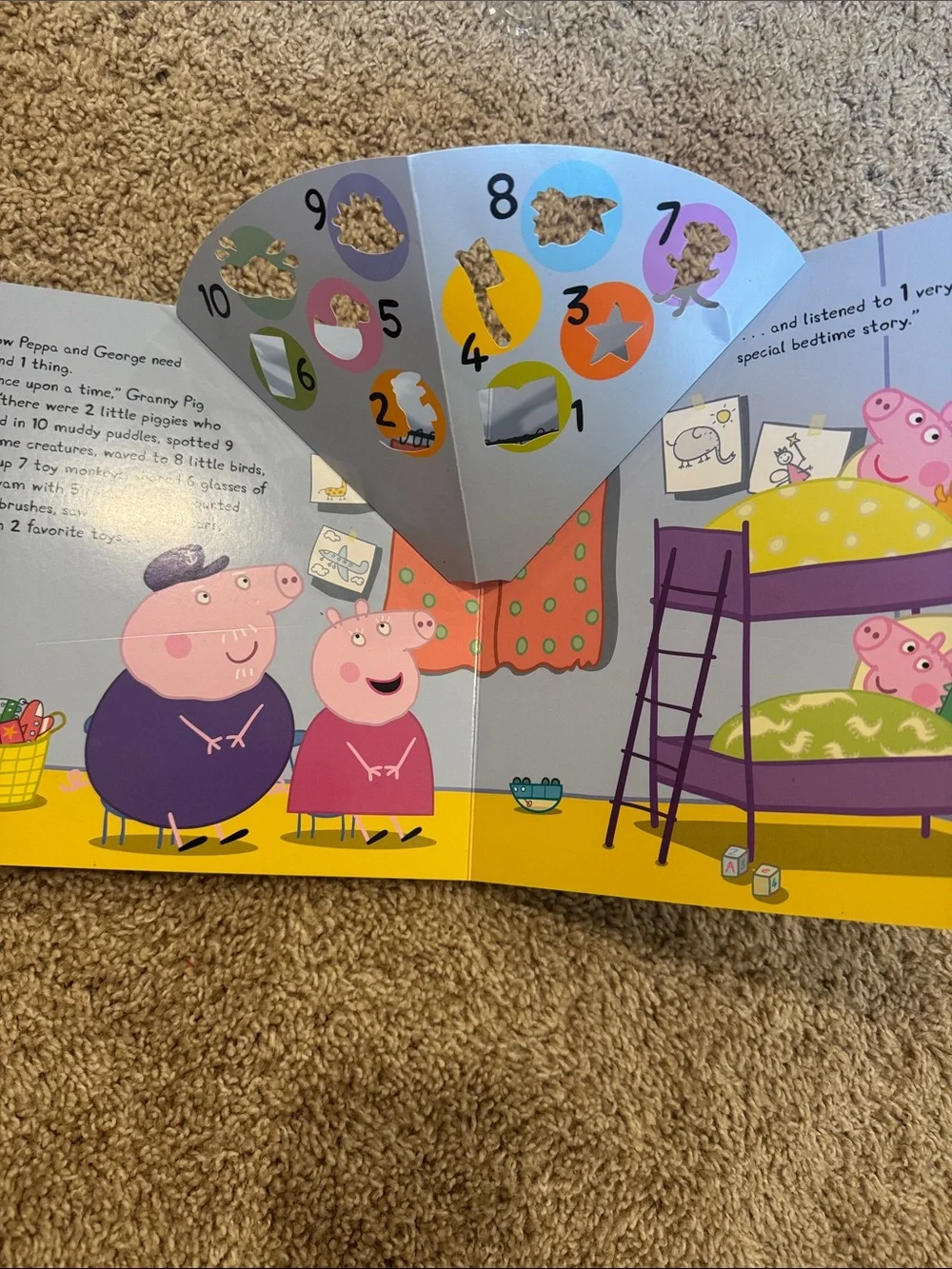 Scholastic Peppa Pig Bedtime Countdown Book